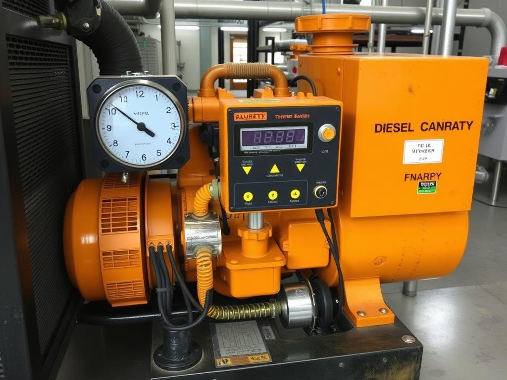 Practical examples of calculating the hourly fuel consumption of a diesel generator.фото